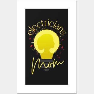 Electricians Mom Posters and Art